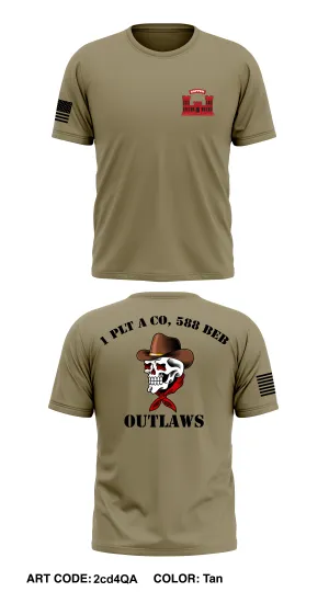 1 PLT A Co, 588 BEB Core Men's SS Performance Tee - 2cd4QA