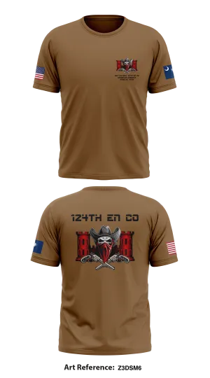 124TH EN CO Store 1 Core Men's SS Performance Tee - z3dsM6