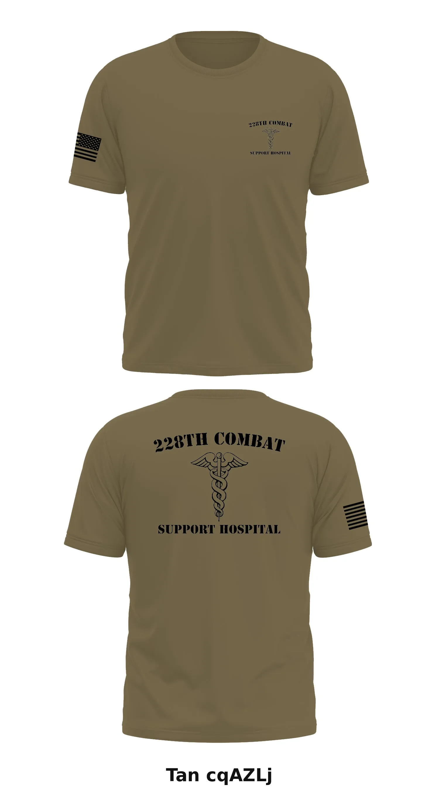 228th Combat Support Hospital Store 1 Core Men's SS Performance Tee - cqAZLj