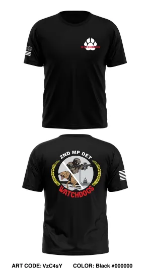 2nd MP Det Core Men's SS Performance Tee - VzC4sY