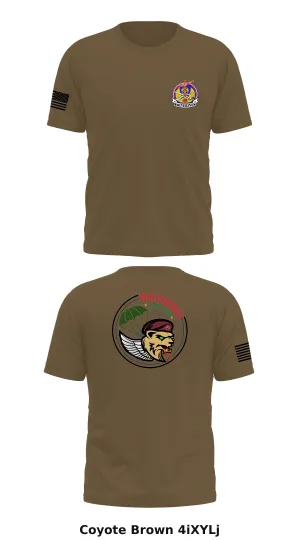 2nd PLT, D TRP, 1 BN, 509th PIR Store 1 Core Men's SS Performance Tee - 4iXYLj