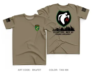 351 Tactical Psyop Company, 2nd Detachment Core Men's SS Performance Tee - BKsFDT