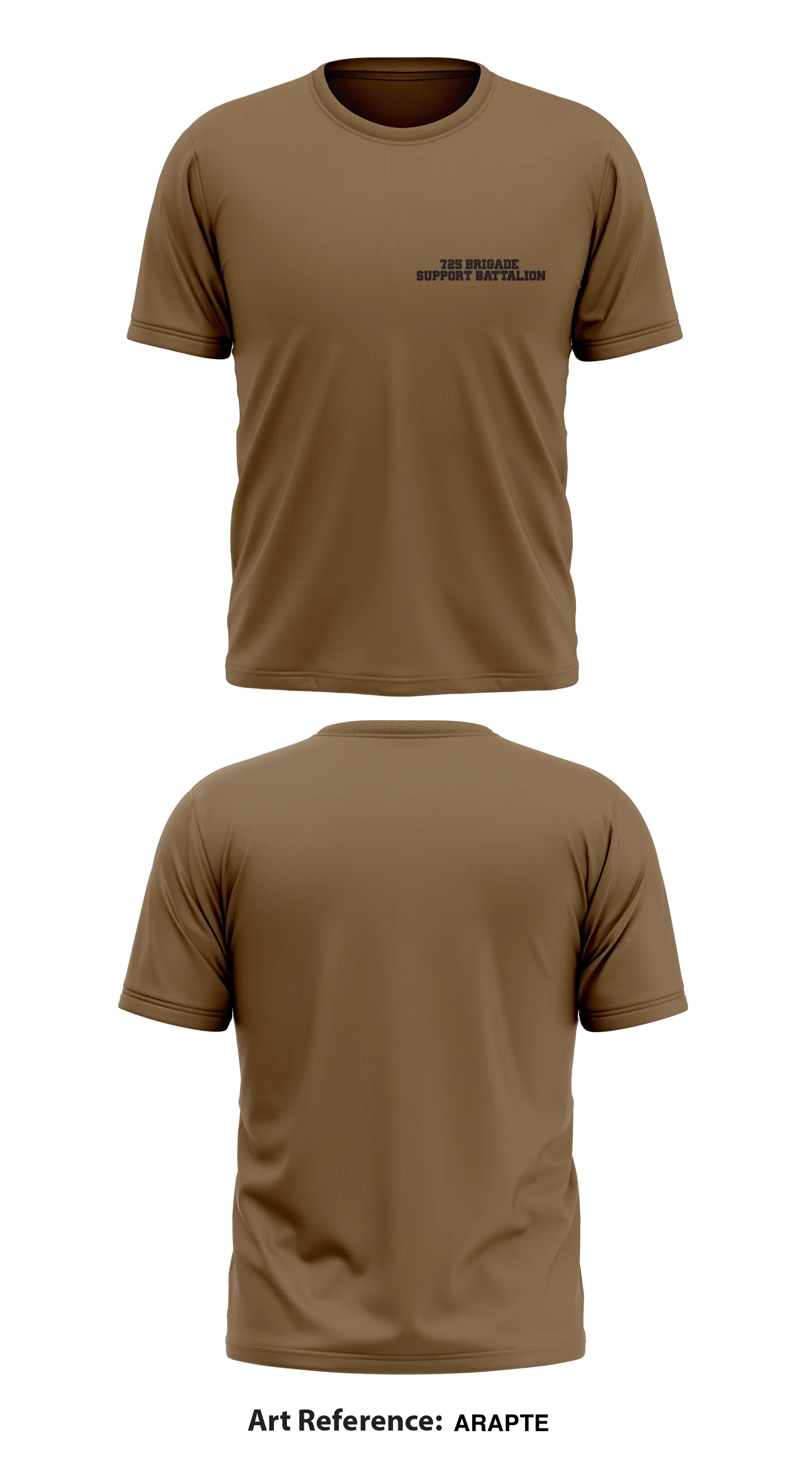 725 Brigade Support Battalion Store 1 Core Men's SS Performance Tee - ARaPTe