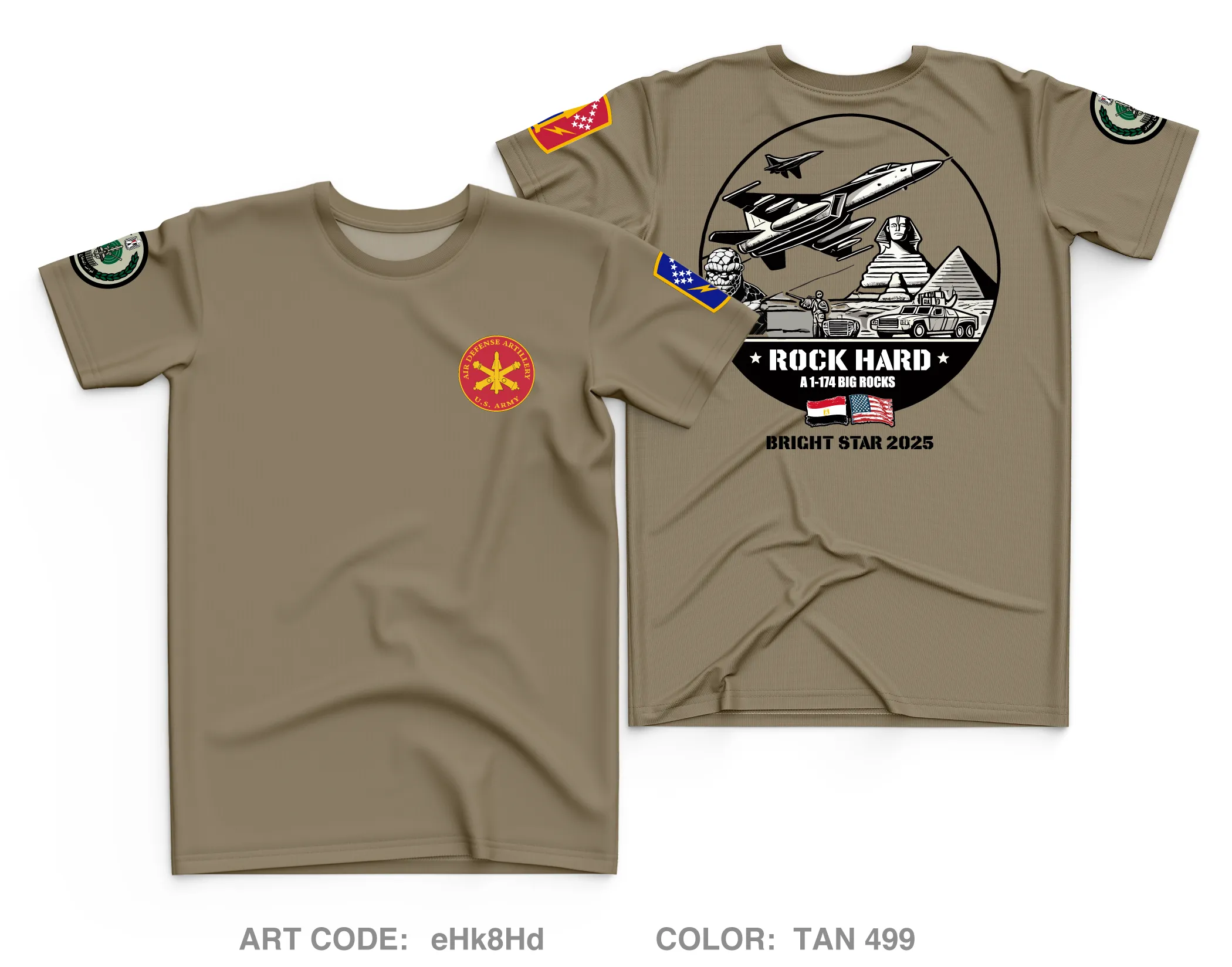 A 1-174th ADA Fundraising Collection Core Men's SS Performance Tee - eHk8Hd