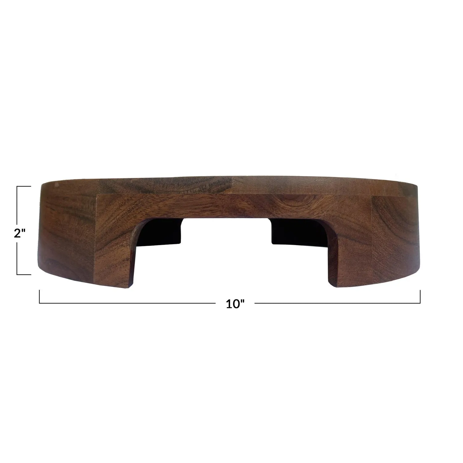 ACACIA ROUND PLATFORM