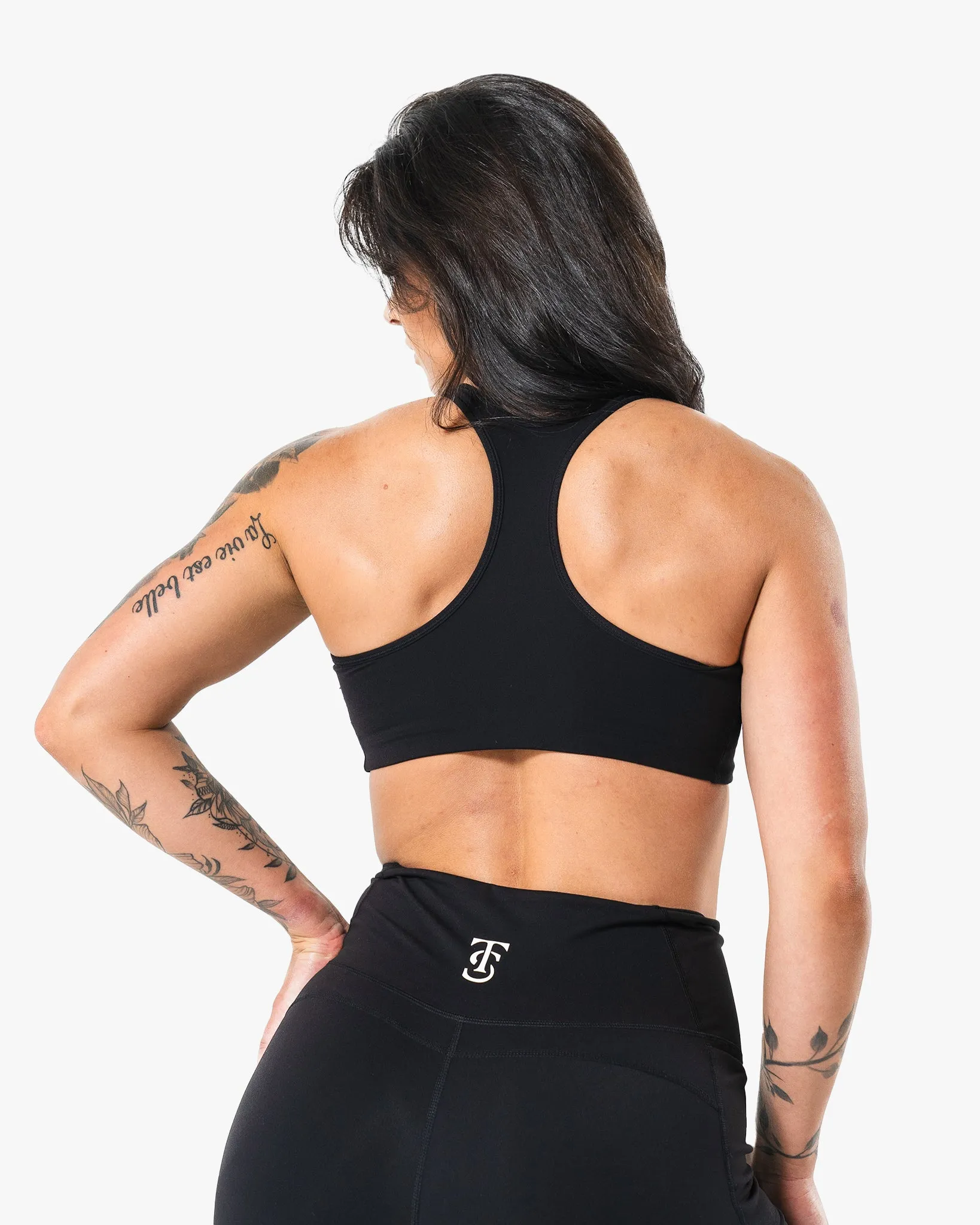 Active Essentials Sports Bra - Black