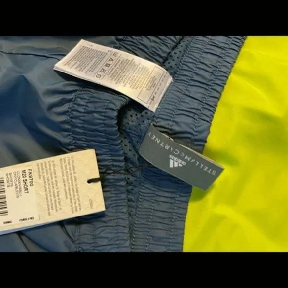Adidas by Stella McCartney running shorts state Blue L