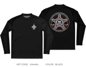 Airspace Security Branch Core Men's LS Performance Tee - Kdrw8m