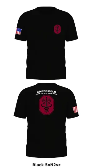 AMEDD BOLC Class 212-A Co 3rd Platoon  Store 1 Core Men's SS Performance Tee - 5oN2vz