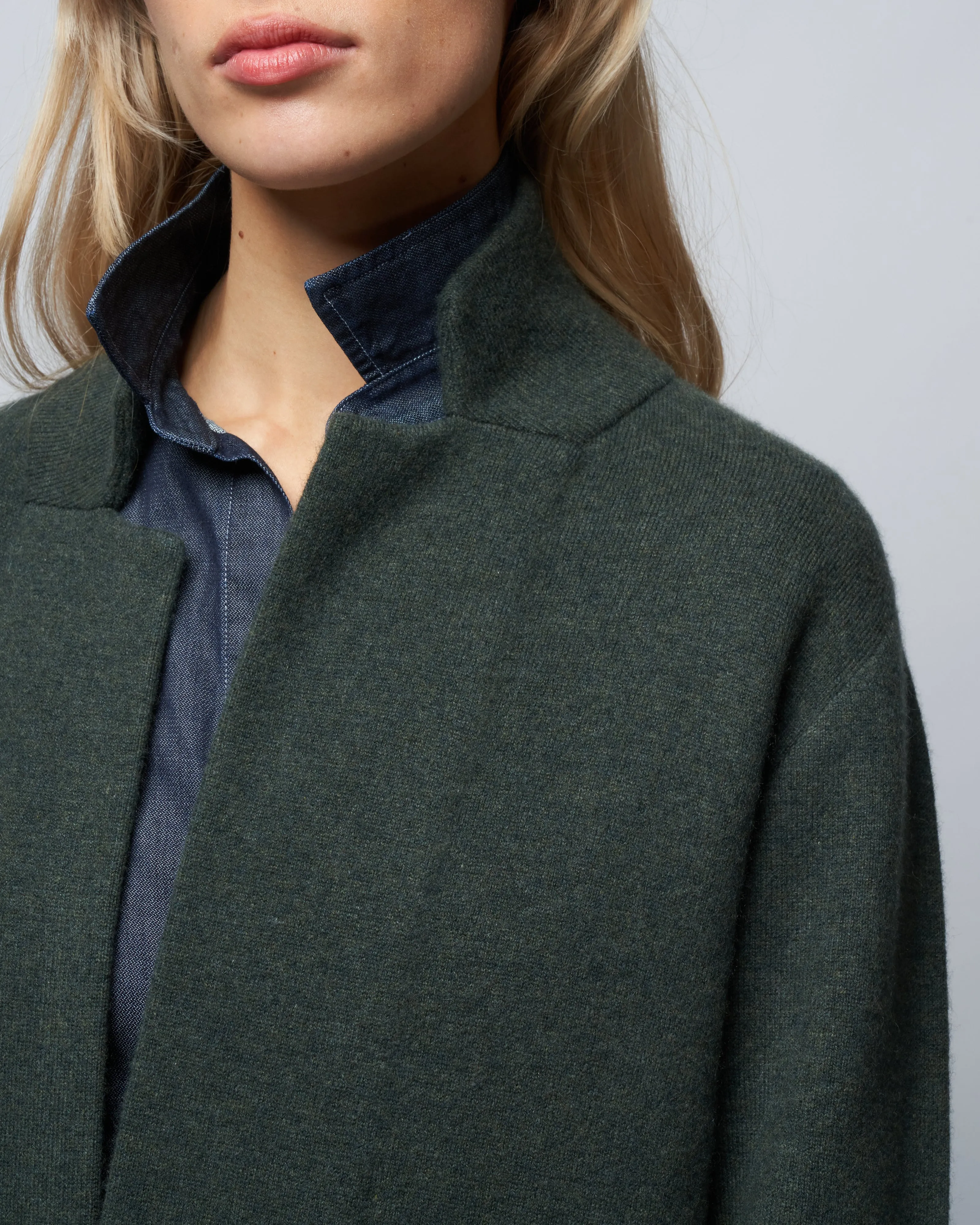 amie coat - olive
