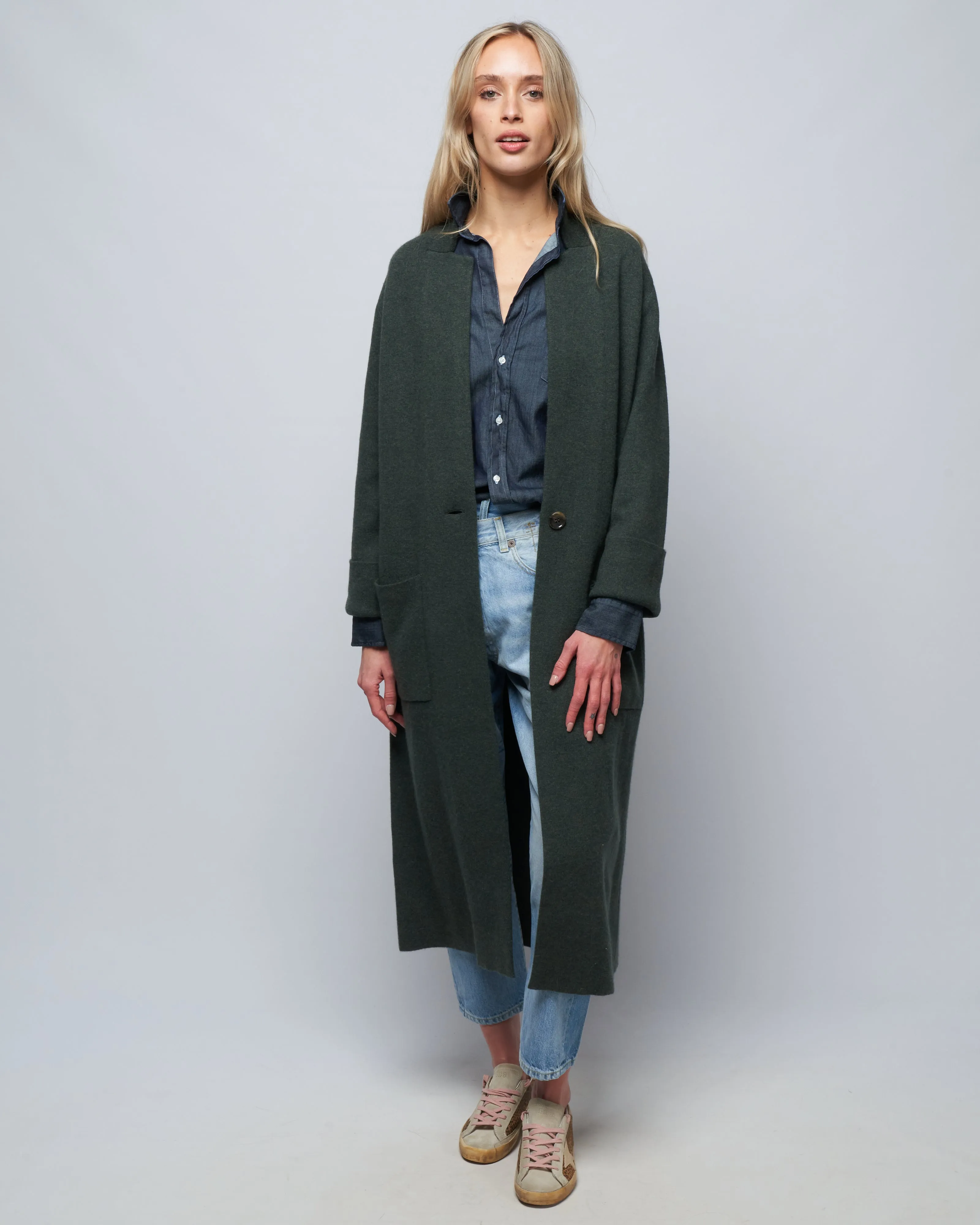 amie coat - olive
