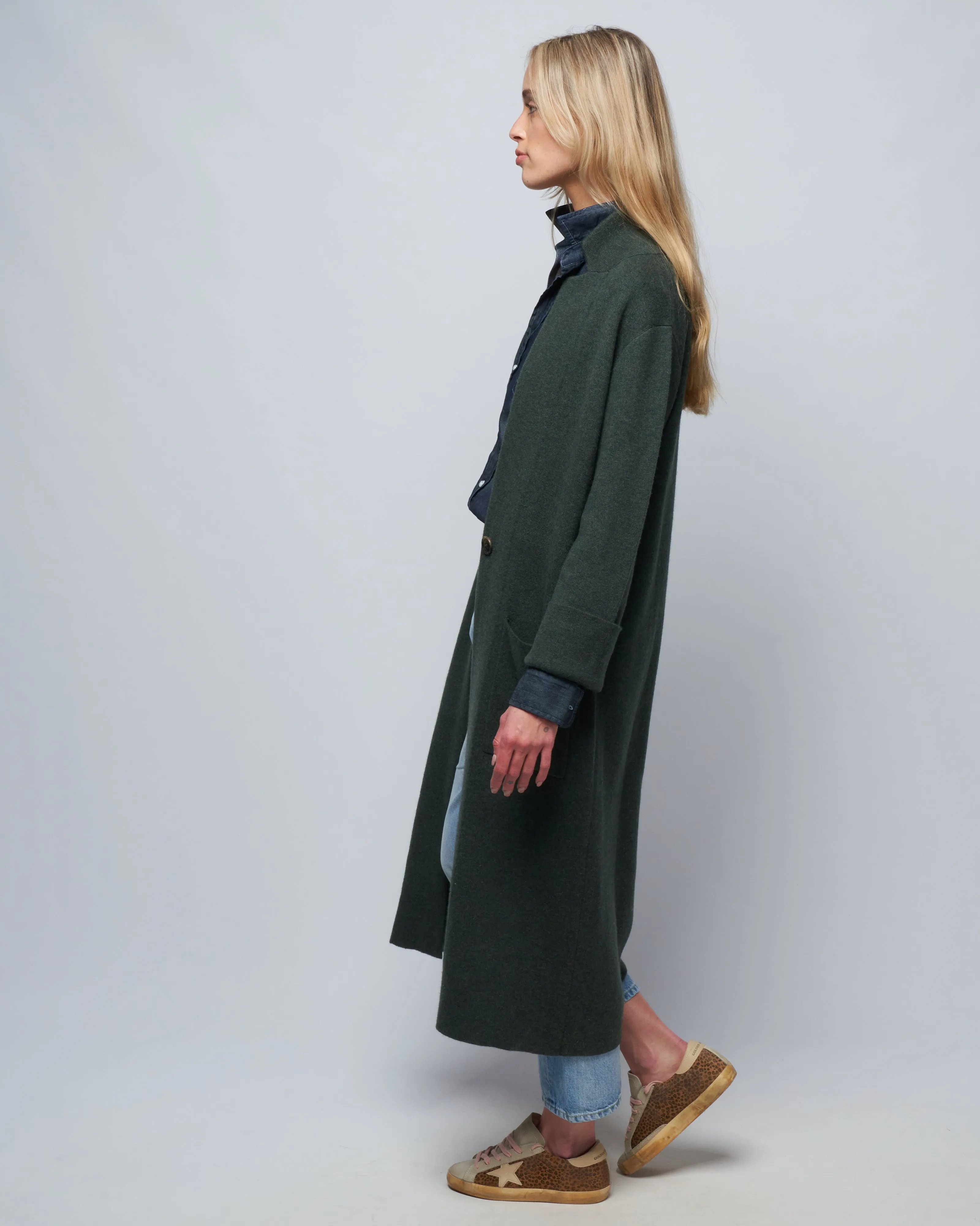 amie coat - olive