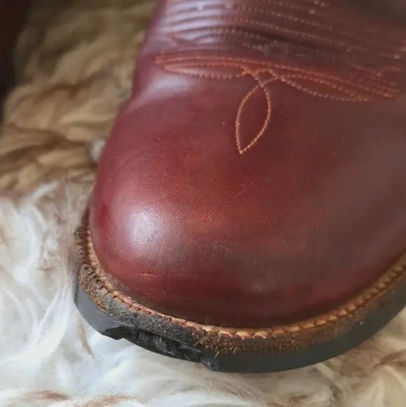 Ariat Heritage Roper Western Cowboy Boots Size 10 🌴