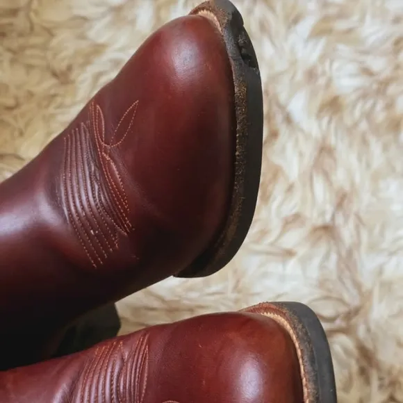 Ariat Heritage Roper Western Cowboy Boots Size 10 🌴
