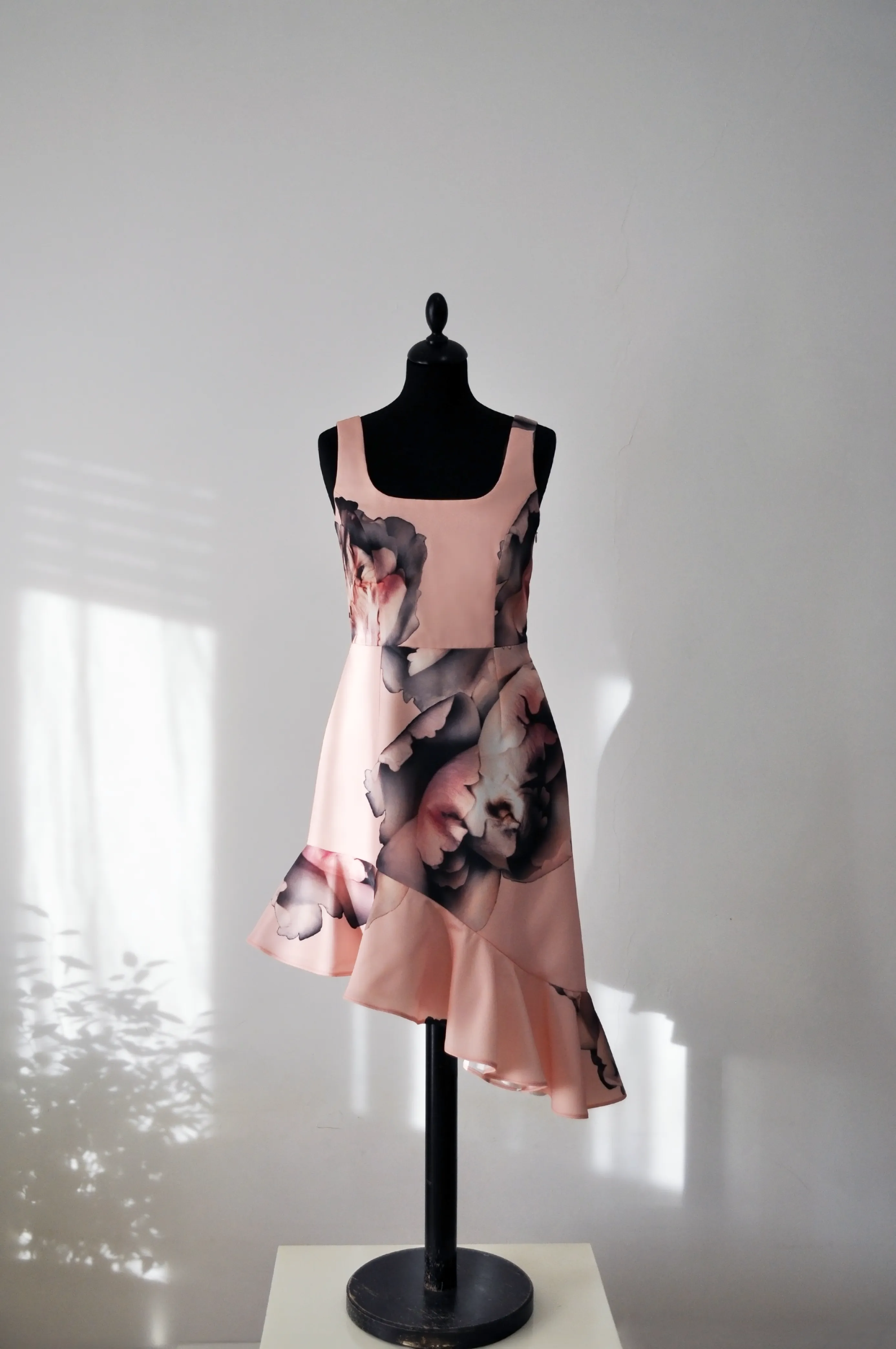 Asymmetric Midi Dress Sewing Pattern N.98