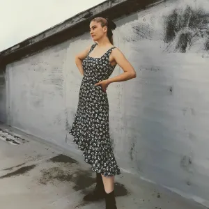 Asymmetric Midi Dress Sewing Pattern N.98
