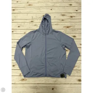 Athletic Jacket By Uniqlo In Blue, Size: Xl