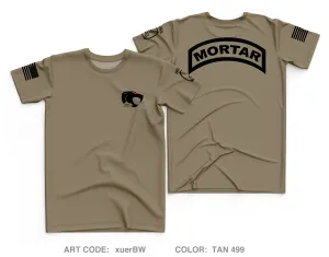 B Co 2 BN 87th IN Core Men's SS Performance Tee - xuerBW