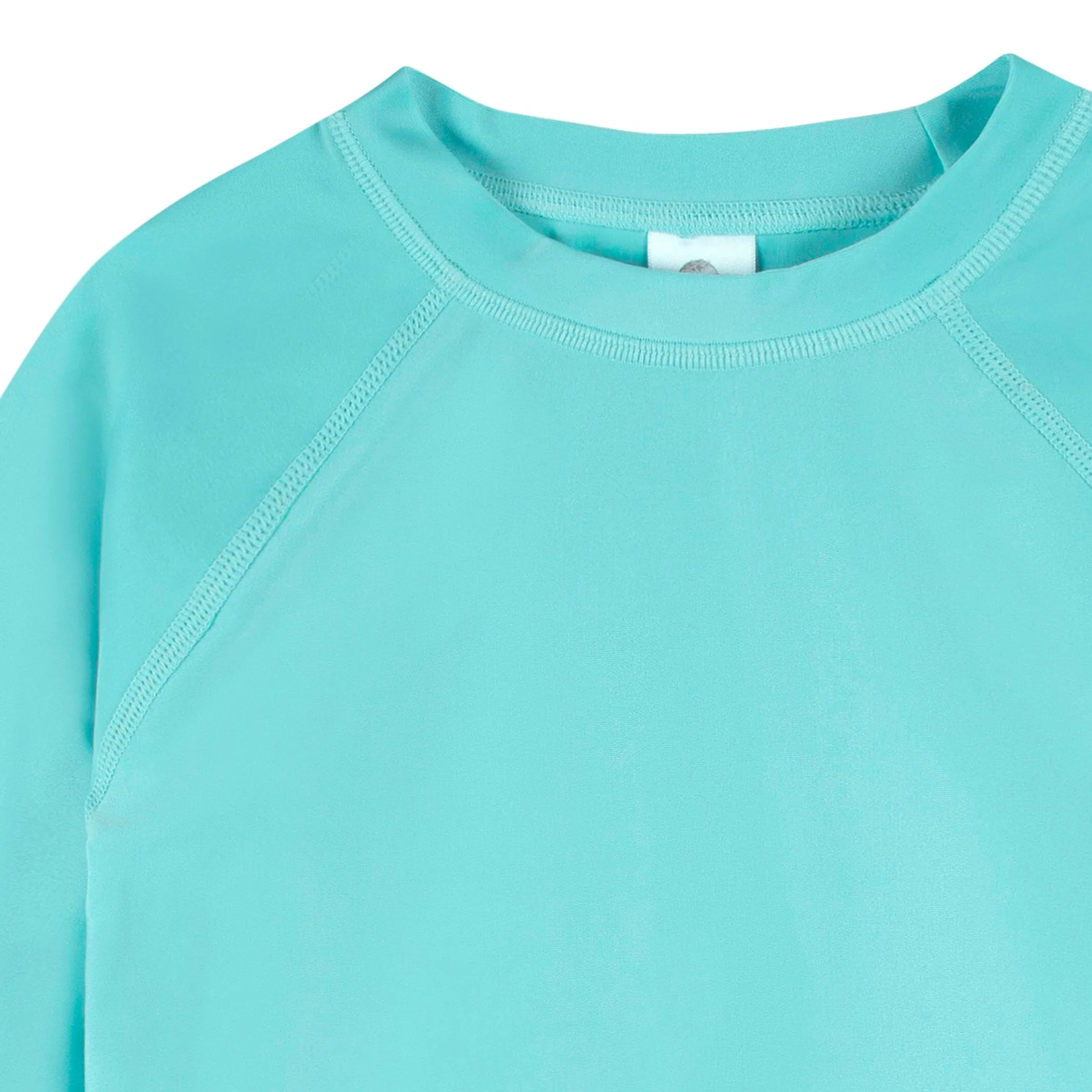 Baby & Toddler Neutral UPF 50  Aqua Rash Guard