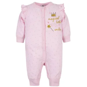 Baby Girls Fairy Tale Organic Coverall