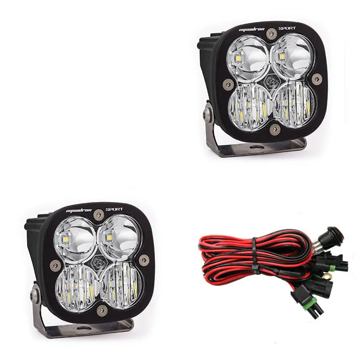 Baja Designs Squadron Sport LED Cubes - Pair
