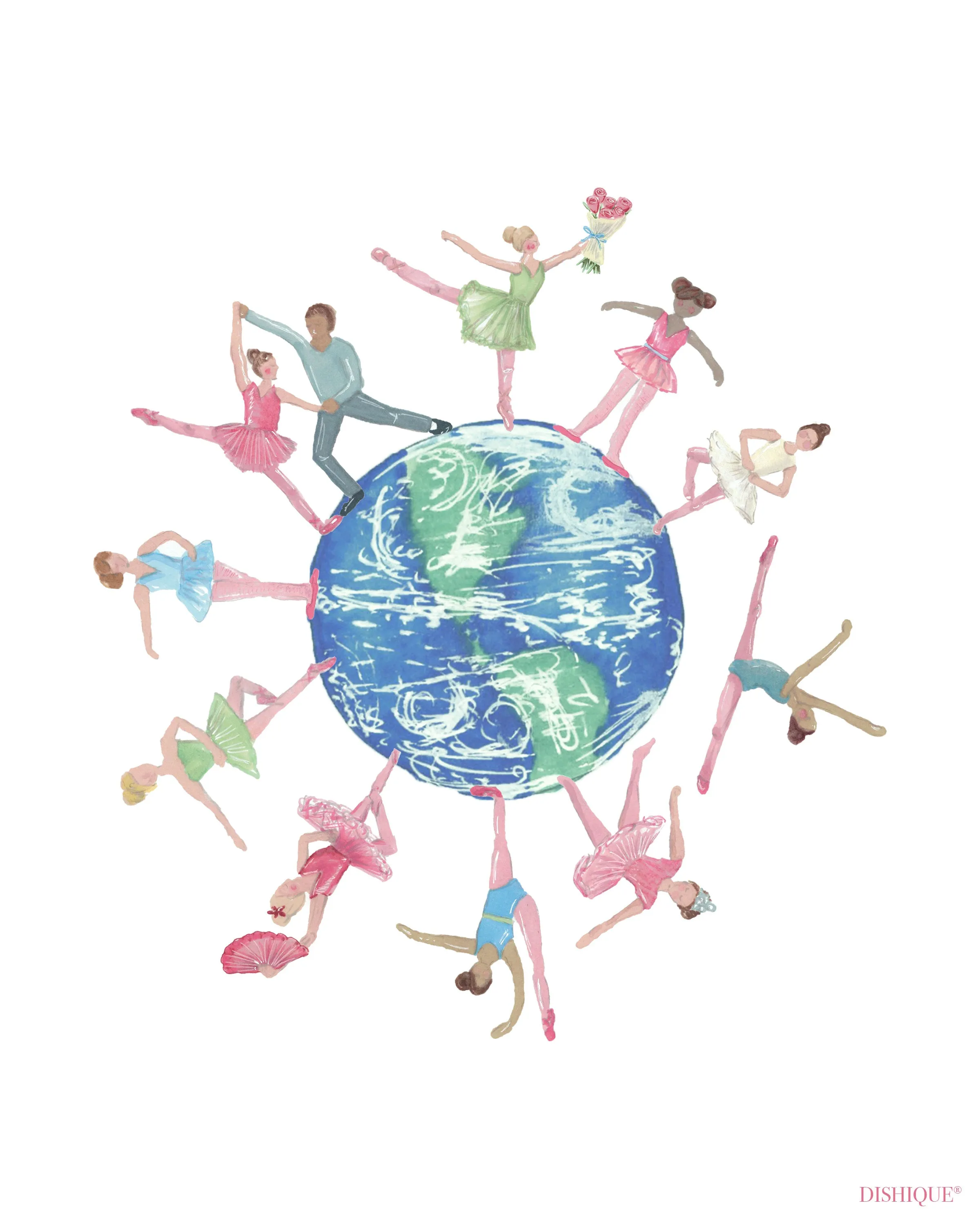 Ballet Around the World - Digital Download Only 4:5 ratio