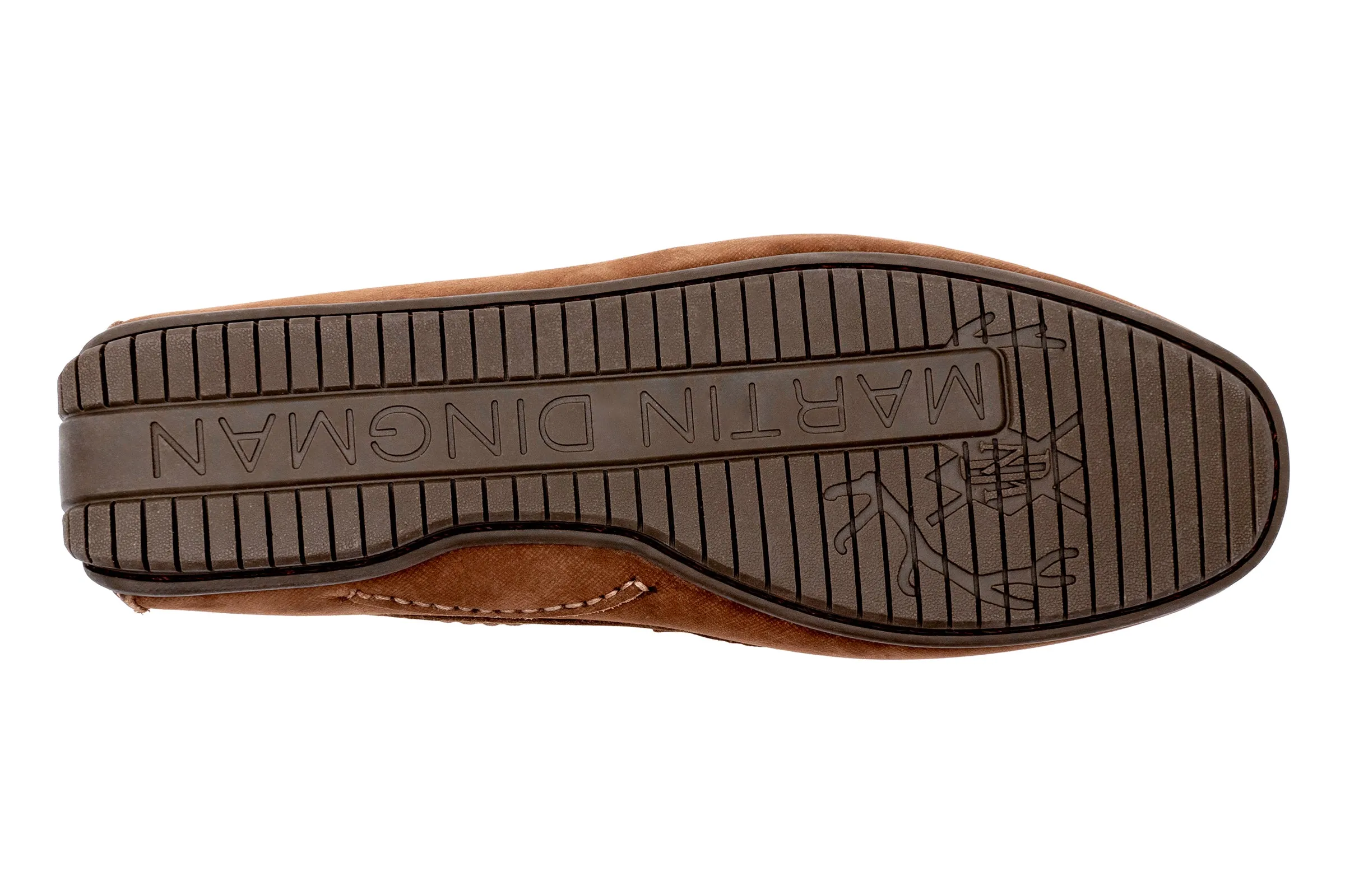 Bermuda Nubuck Horse Bit Loafers - Bark