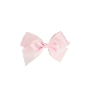 Big Bow Clip Baby Pink