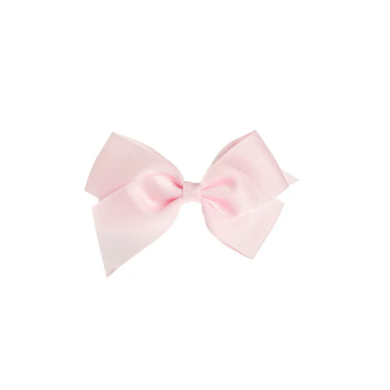 Big Bow Clip Baby Pink