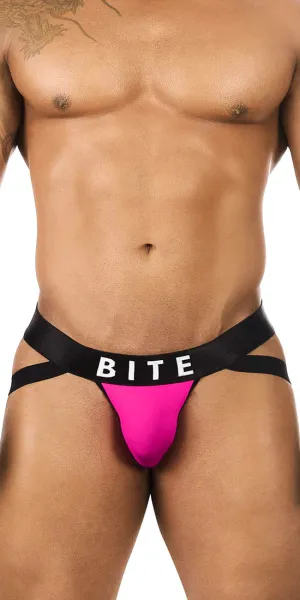 Bitewear Bw2023104 Sassy Peach Jockstrap Fuchsia