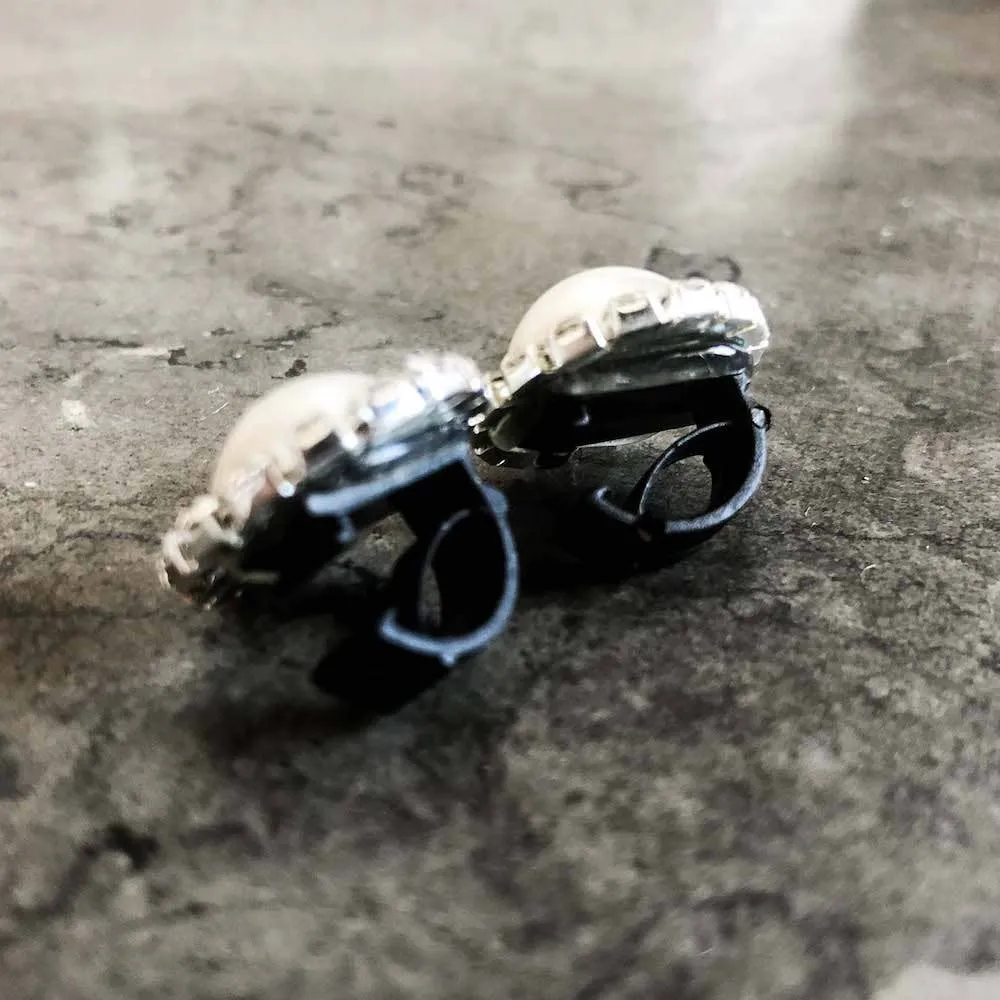 Black & Gold & White & Silver Shoe Jewelry