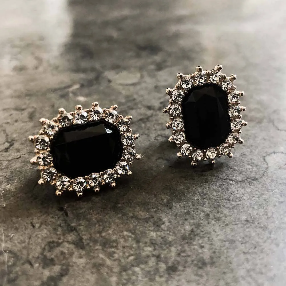 Black & Gold & White & Silver Shoe Jewelry