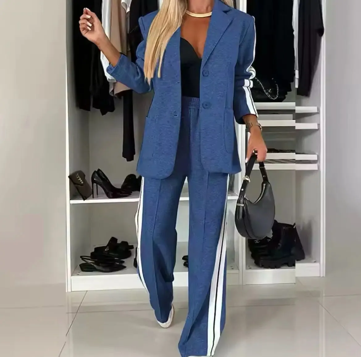 Blazer Set for Women - Chic Comfort with Versatile Style & Fit
