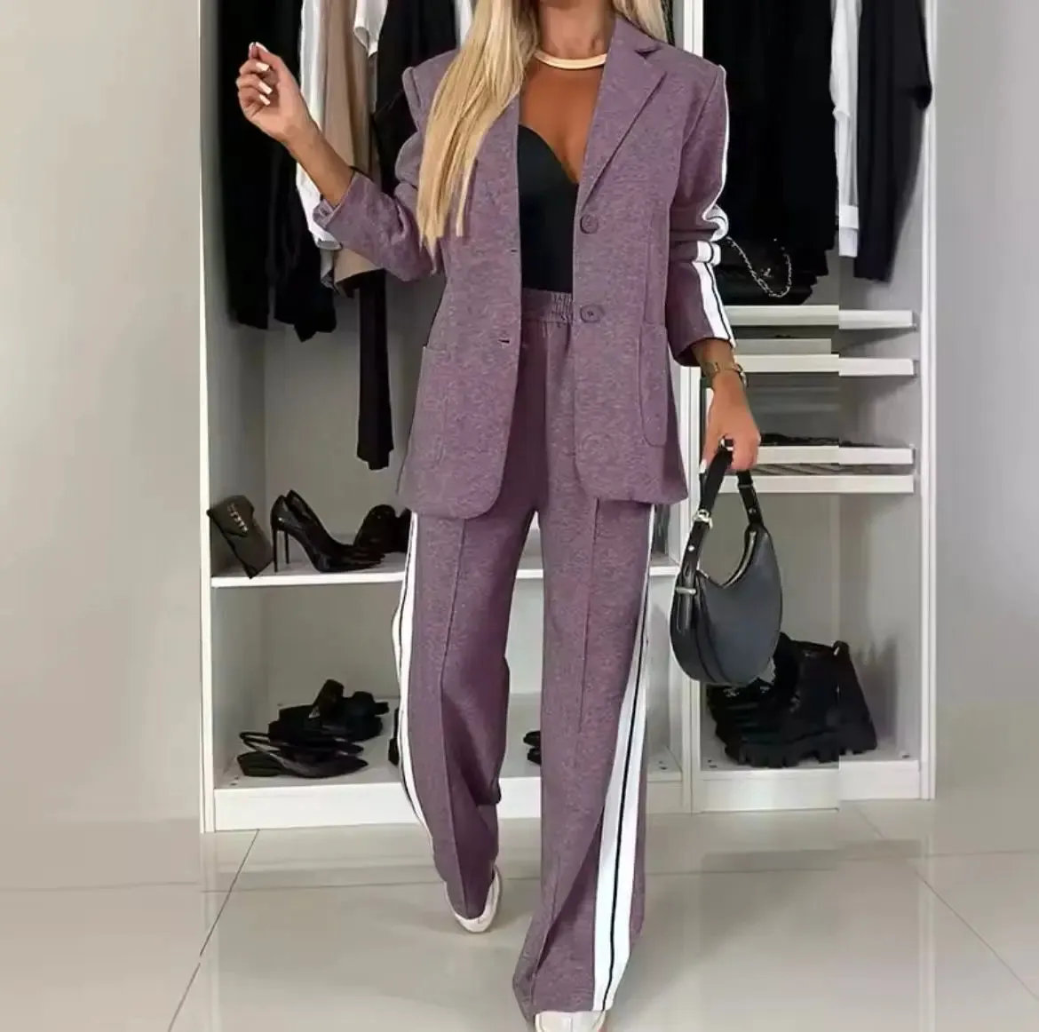 Blazer Set for Women - Chic Comfort with Versatile Style & Fit