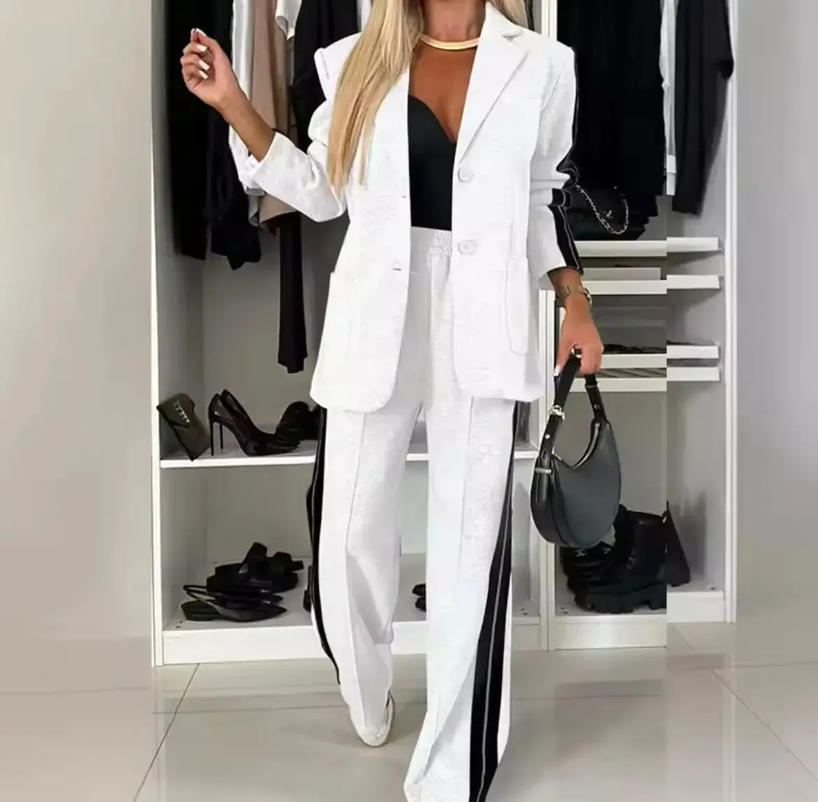 Blazer Set for Women - Chic Comfort with Versatile Style & Fit