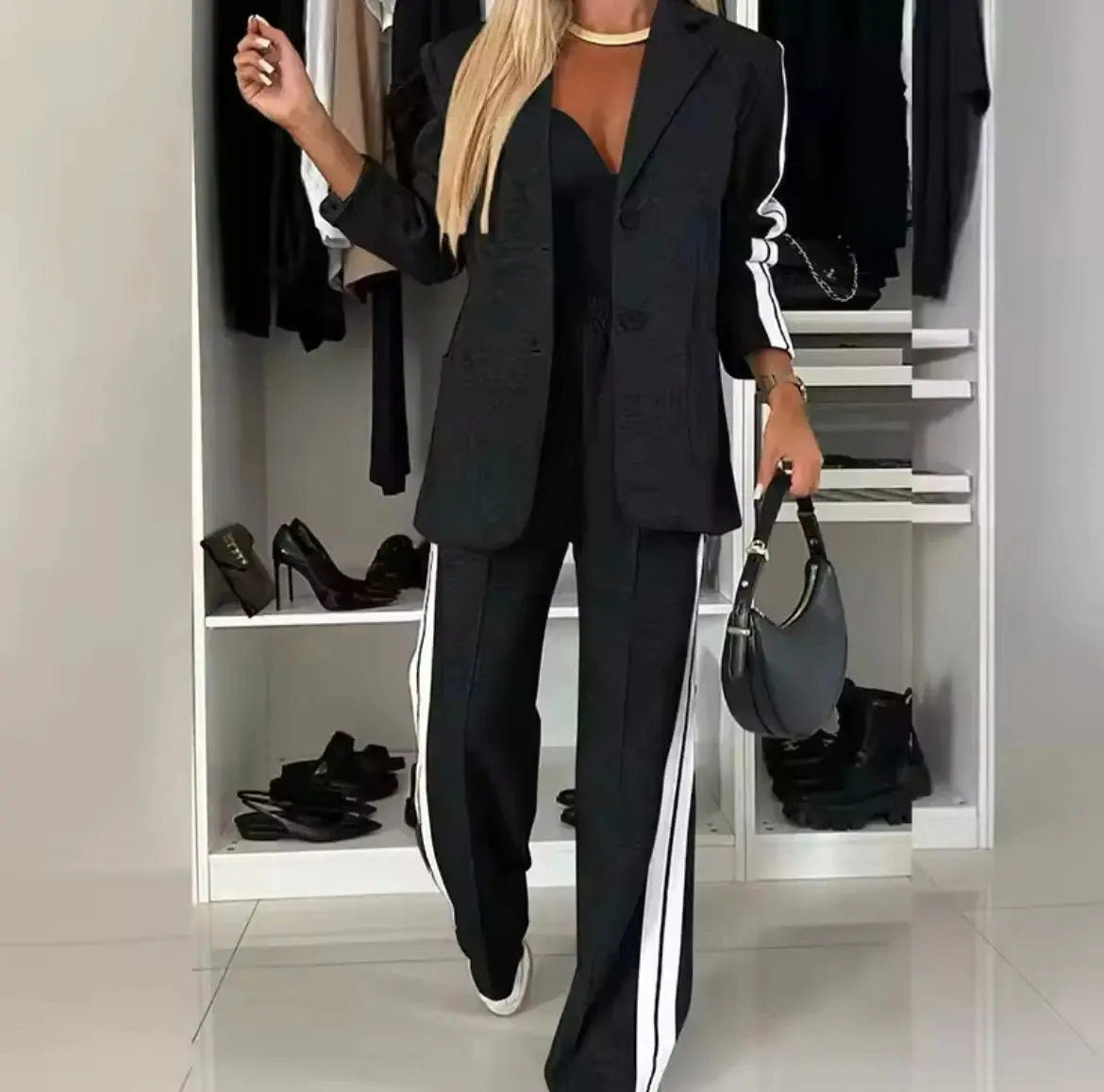 Blazer Set for Women - Chic Comfort with Versatile Style & Fit