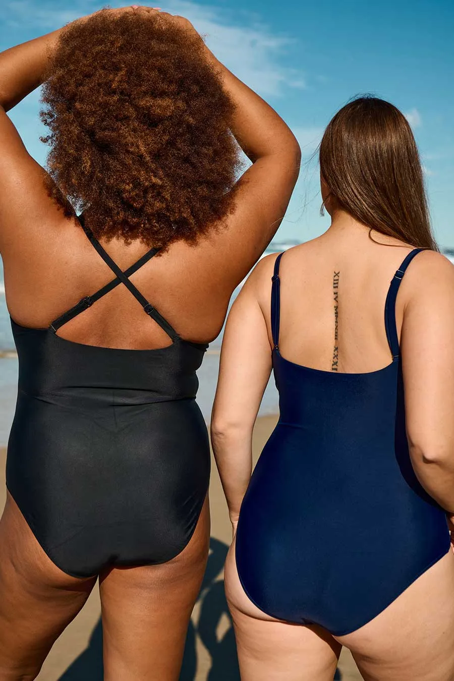 Bondi Adjustable One Piece Swimsuit - Black