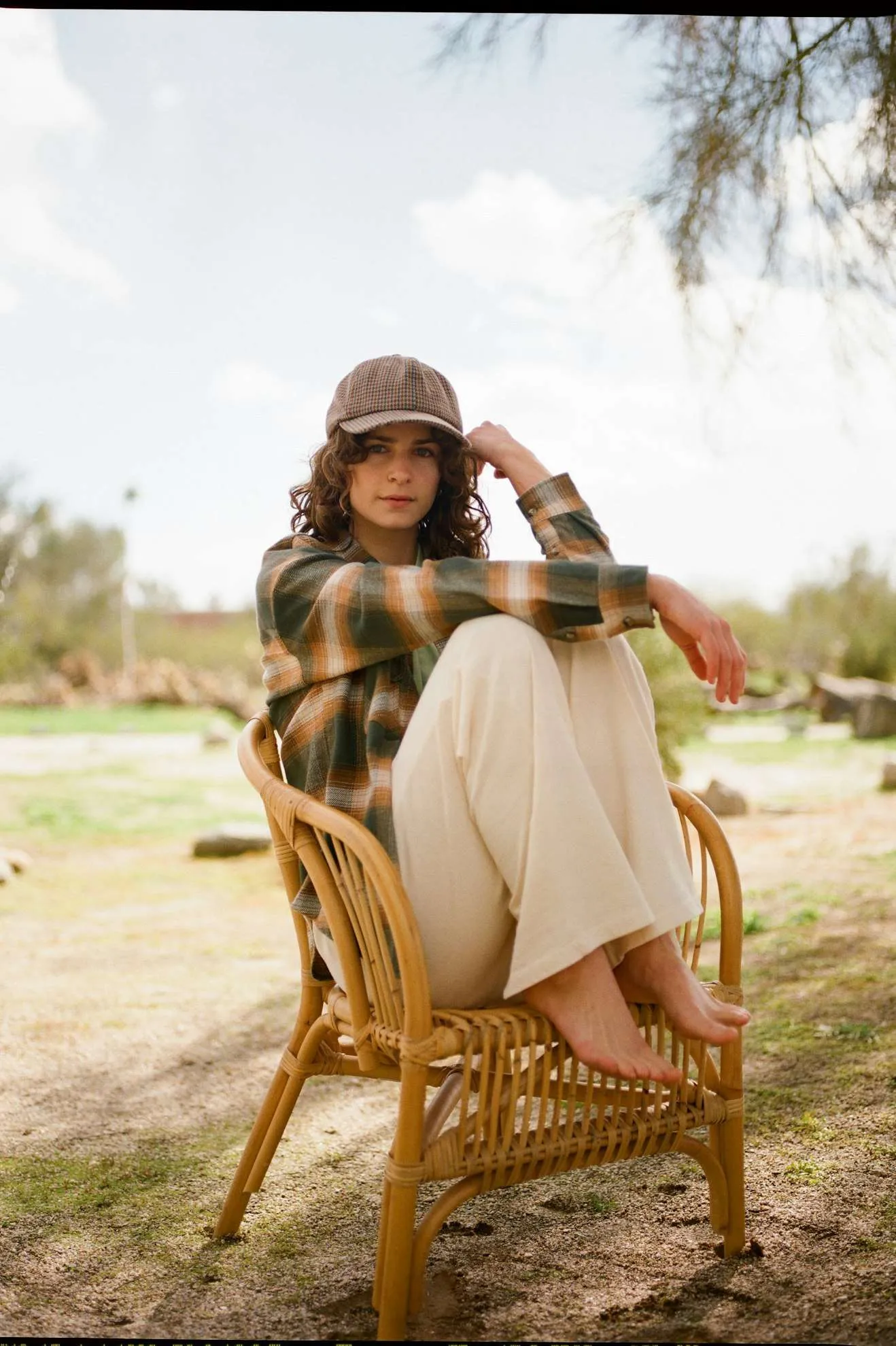Bowery Fem Classic Flannel Shirt SALE