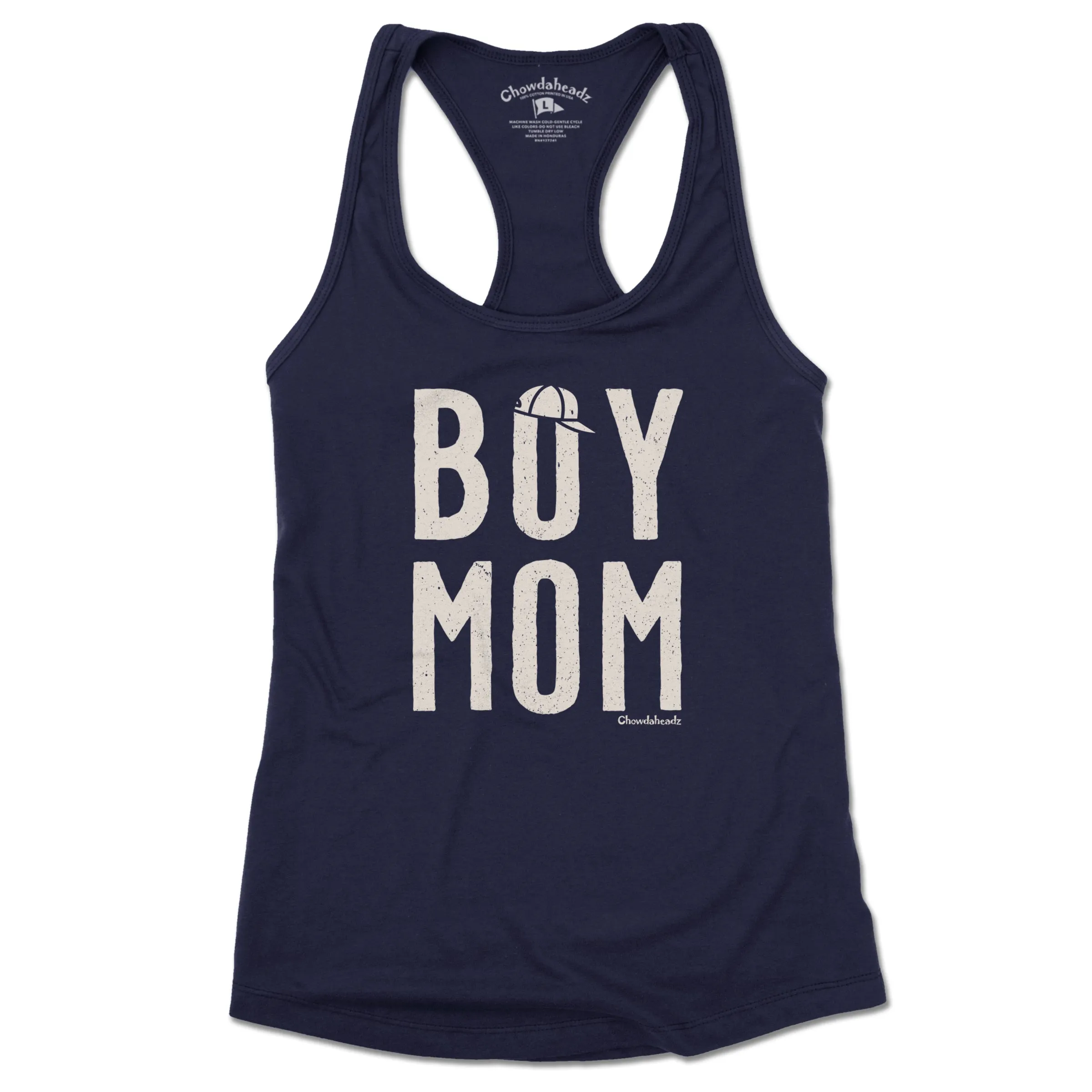 Boy Mom Ladies Tank Top