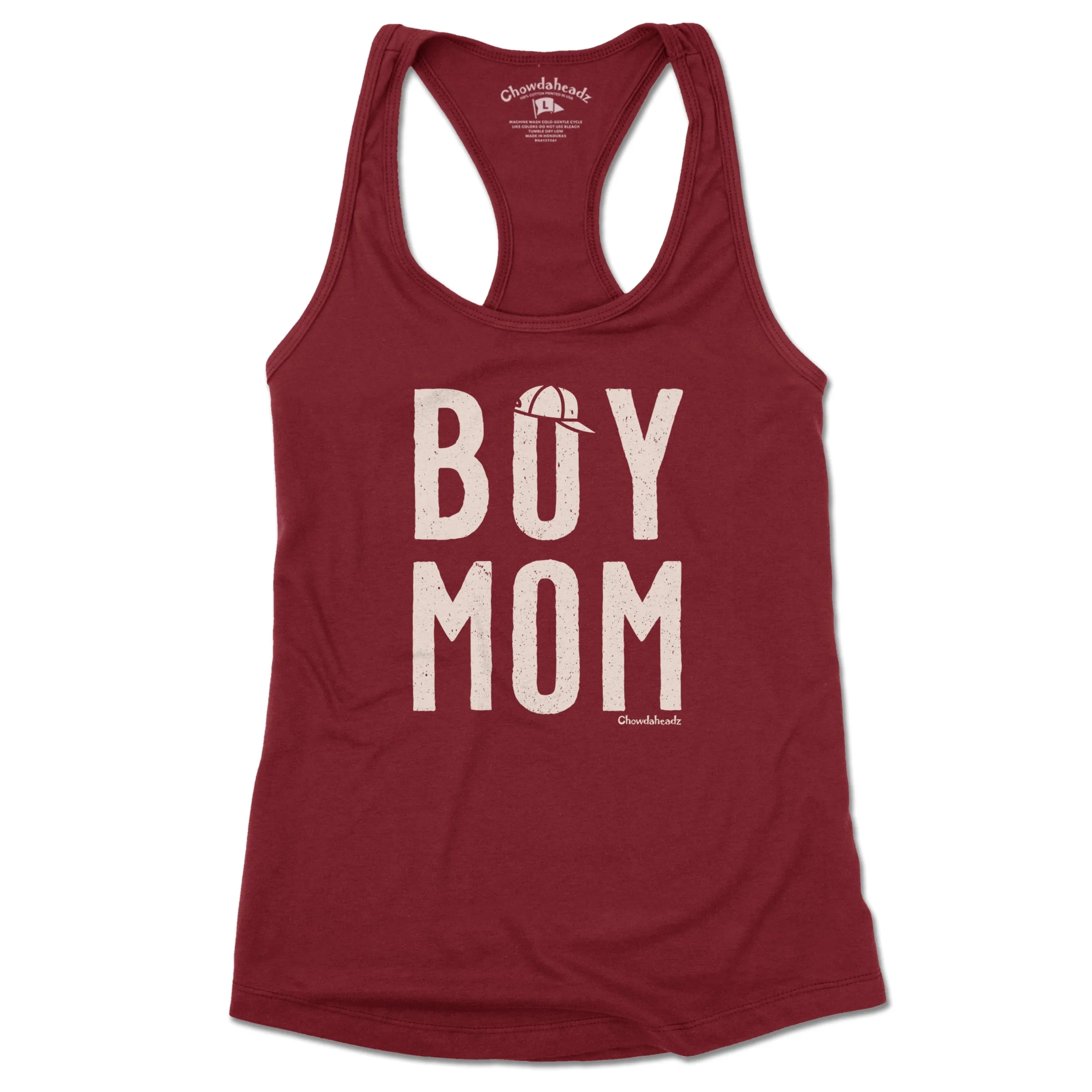 Boy Mom Ladies Tank Top