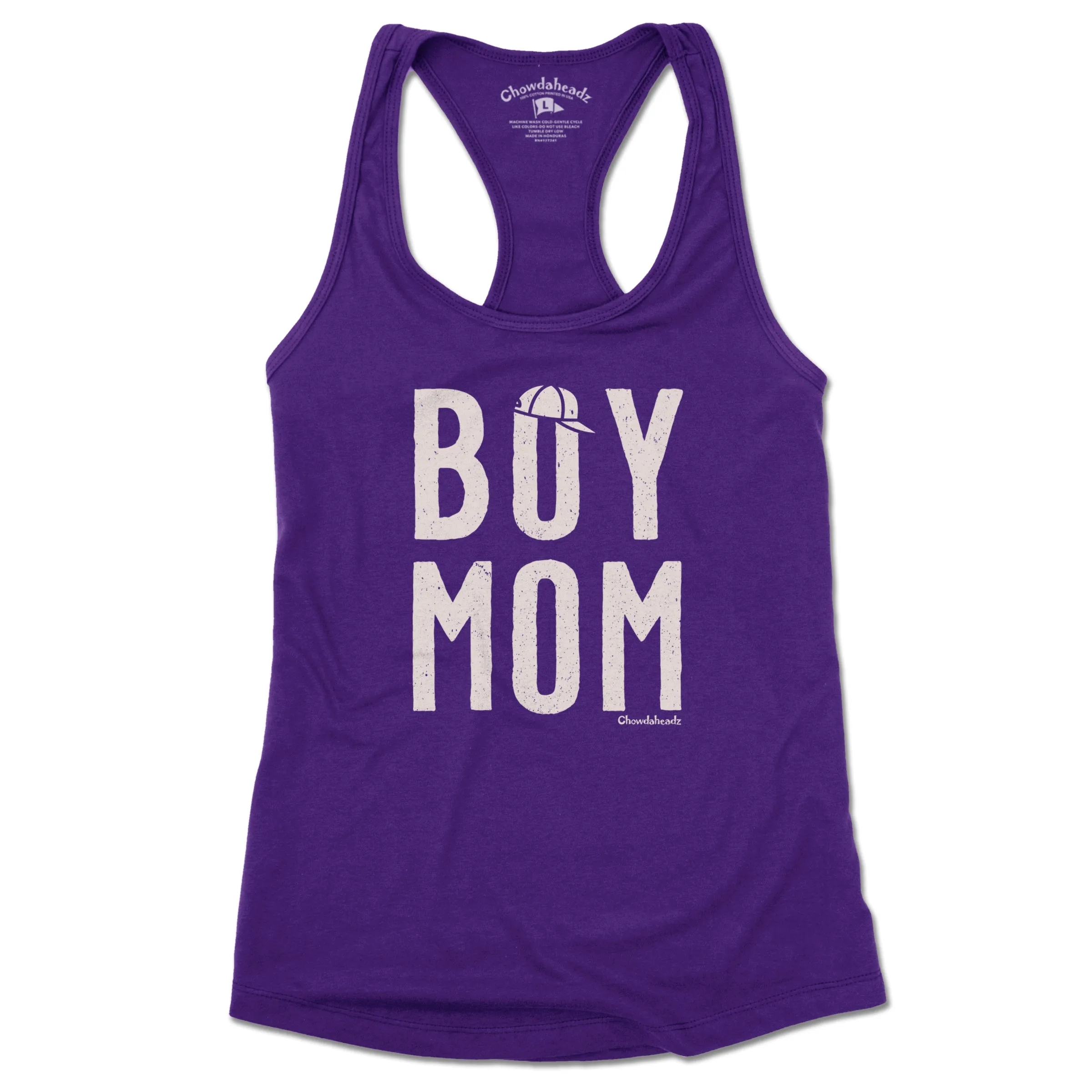 Boy Mom Ladies Tank Top