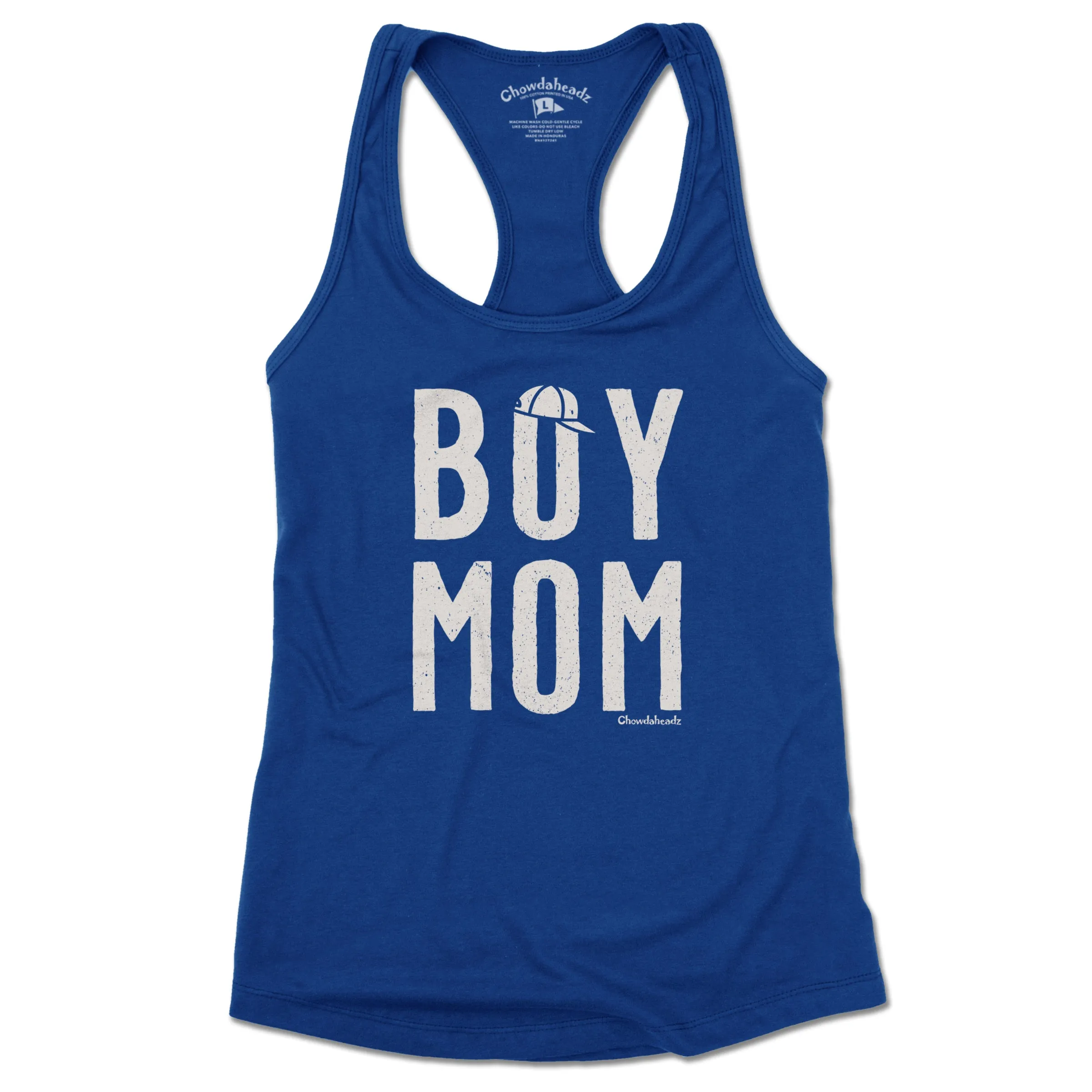Boy Mom Ladies Tank Top