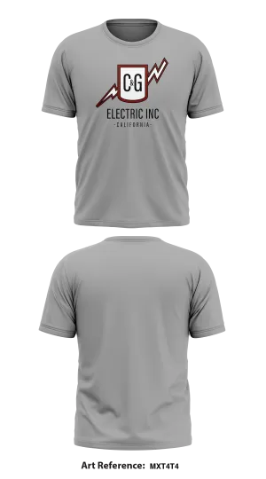 C&G Electric Inc Core Men's SS Performance Tee - mXt4T4