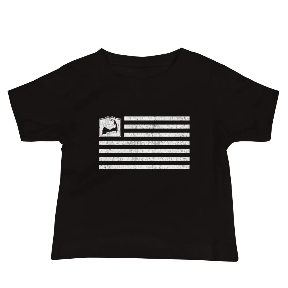Cape Cod Flag Baby Short Sleeve T Shirt