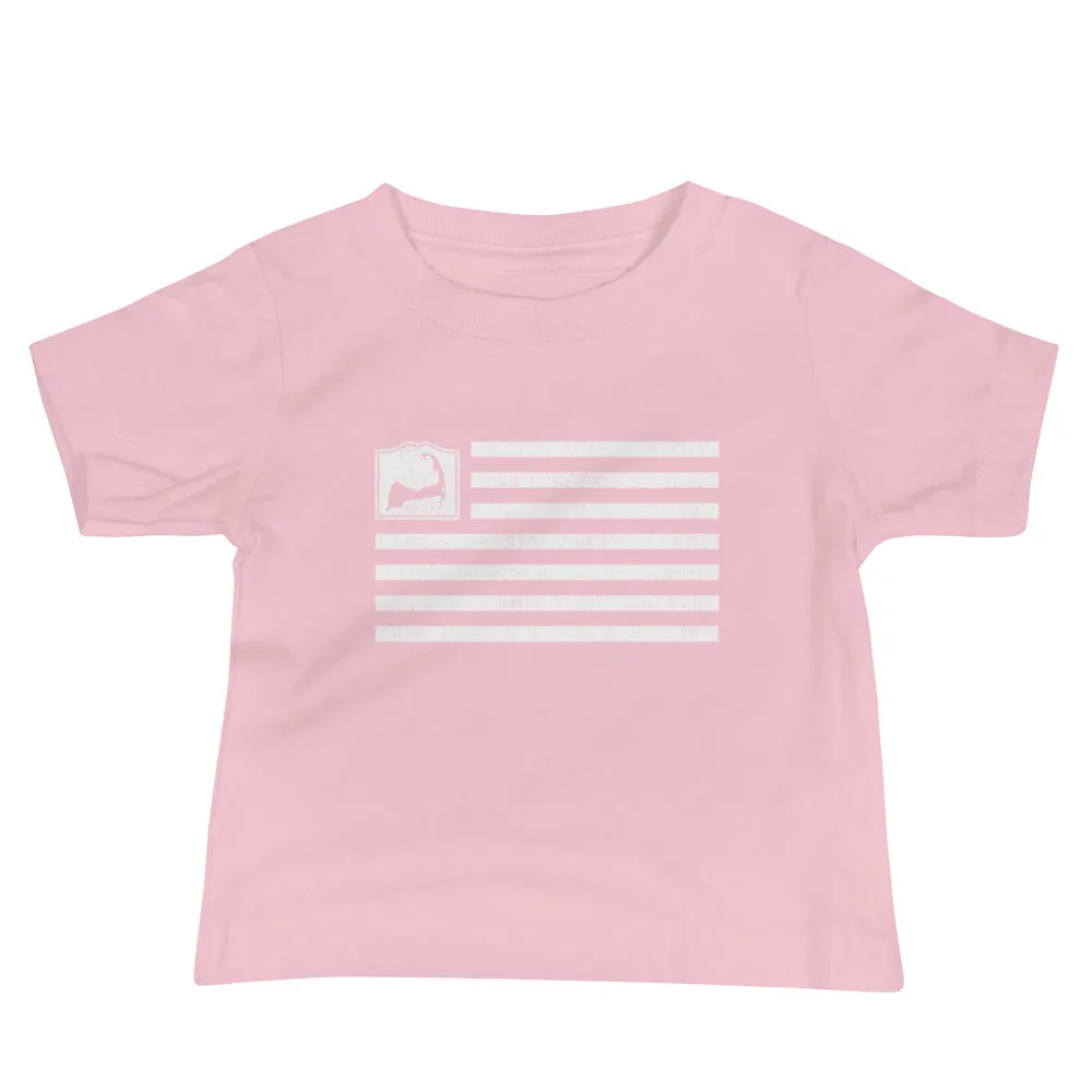 Cape Cod Flag Baby Short Sleeve T Shirt