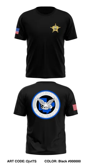 Carver County Mobile Field Force Store 1 Core Men's SS Performance Tee - OjvtTS