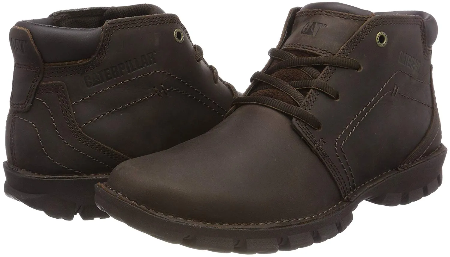 Caterpillar Men's TRANSFORM Soft Toe Work Casual Brown Boots