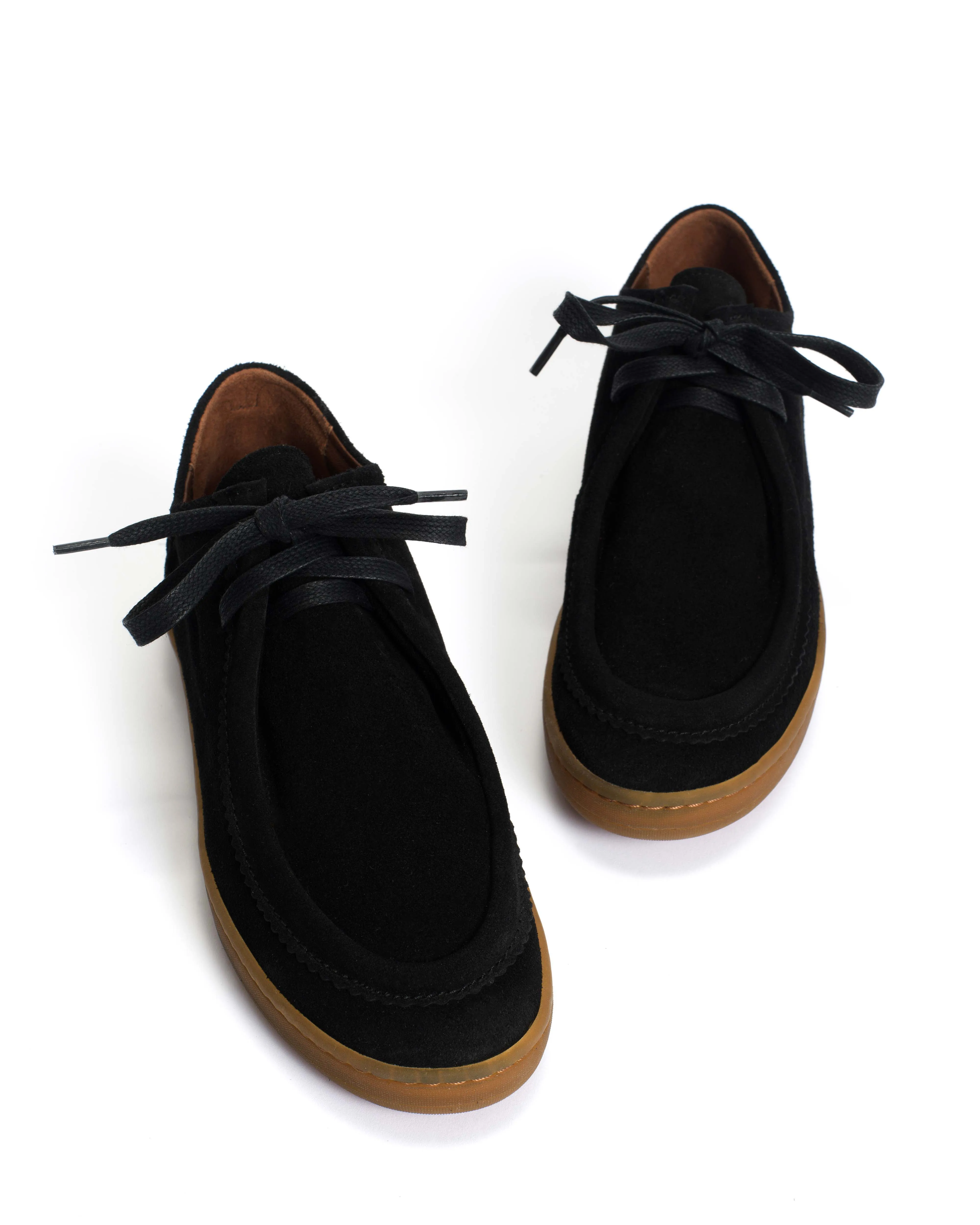 Chez hevea sport Calf suede Black