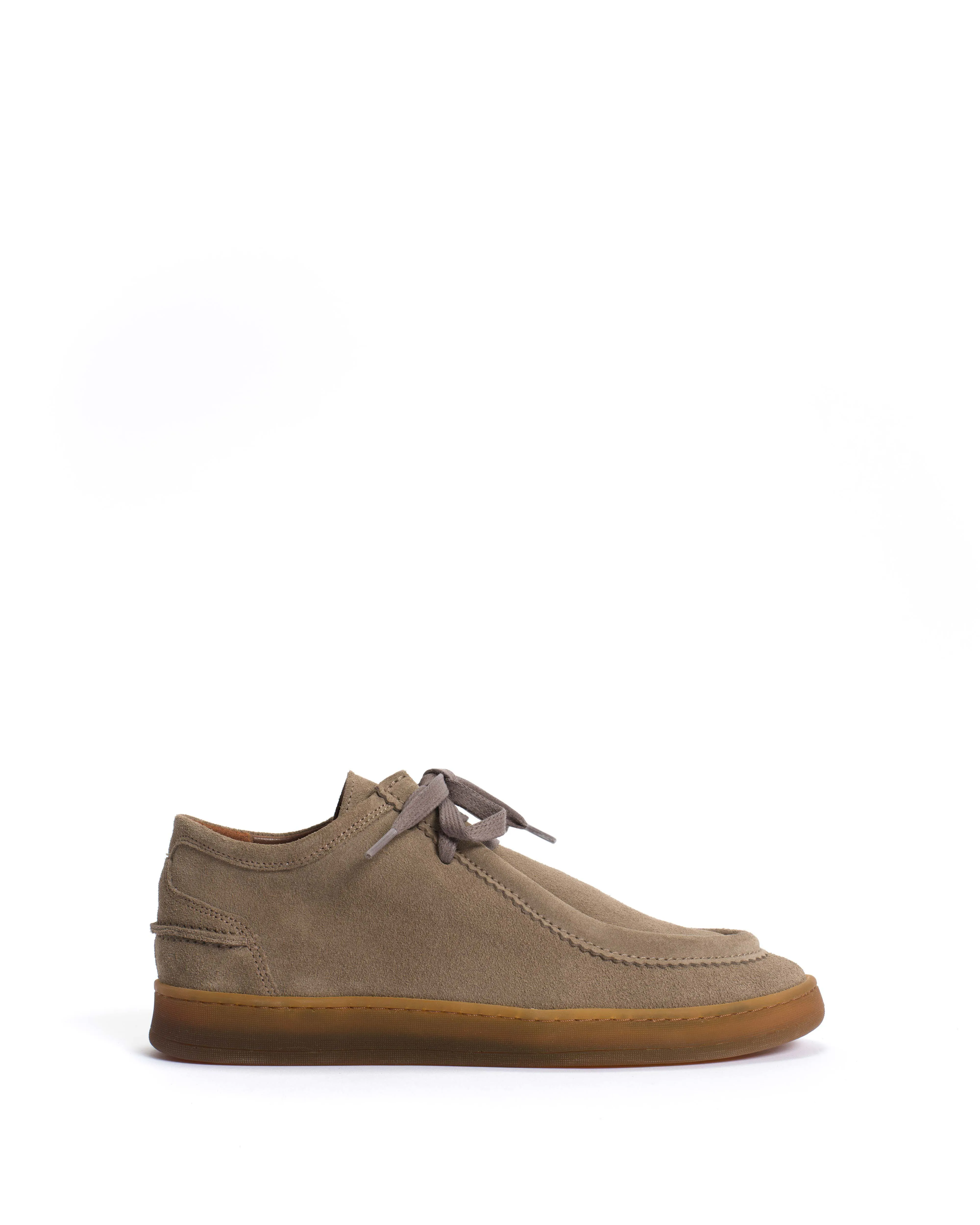 Chez hevea sport Calf suede Mushroom