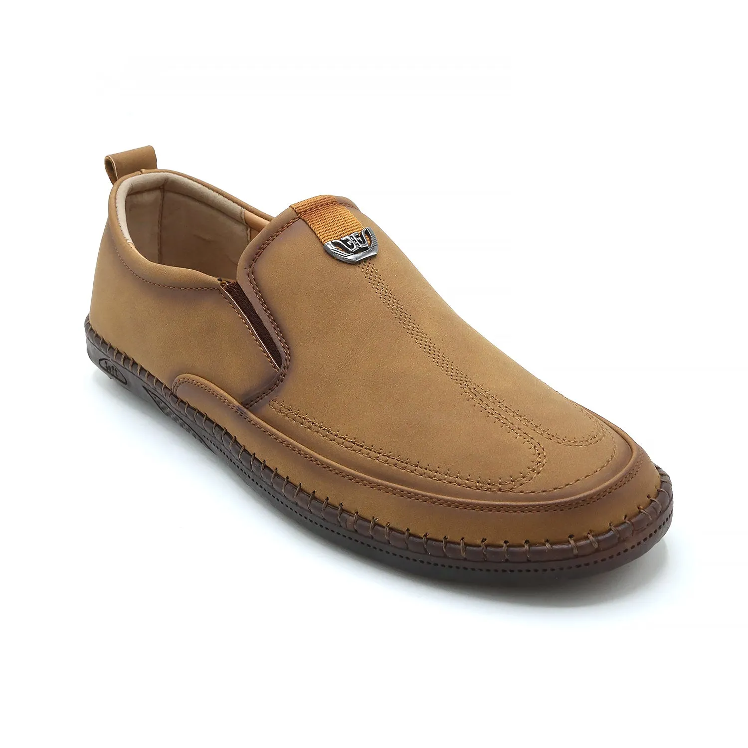 Clarks Men’s Mustard Casual Loafers – Slip-On Style – Breathable Upper